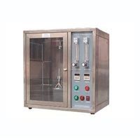 ISO 3582 Vertikale Horizontale Verbrennungsprüfmaschine für Schaumstoff zur Bewertung der relativen Verbrennungsmerkmale