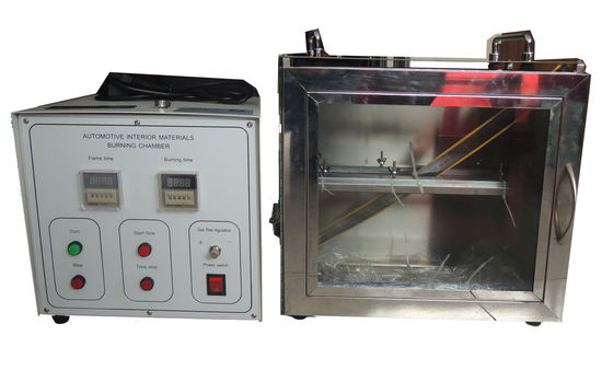 Automatische Entflammbarkeitstestgeräte für Brennprüfung von Innenmaterialien