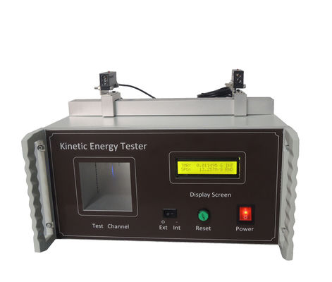 ISO 8124-1 Laborprüfgerät Kinetische Energie Tester mit 40 mm - 400 mm externen Sensor einstellbar