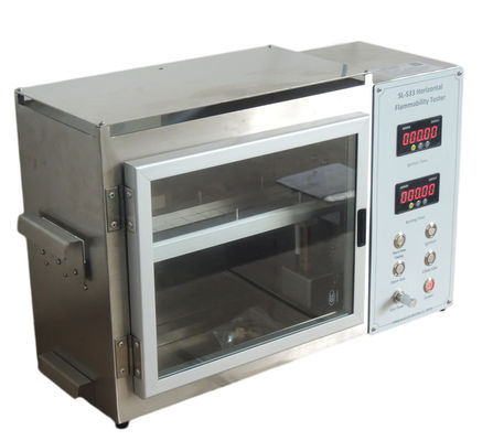 Feuerdüse Dia9.5mm Horizontale Entflammbarkeit Tester, FMVSS 302 Entflammbarkeit Testen Maschine