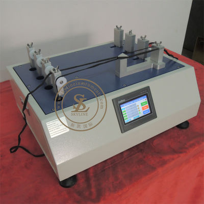 SATRA PM 154 Reibungswiderstand Tester, 4 Testgruppen Schnürsenkel Abriebwiderstand Tester