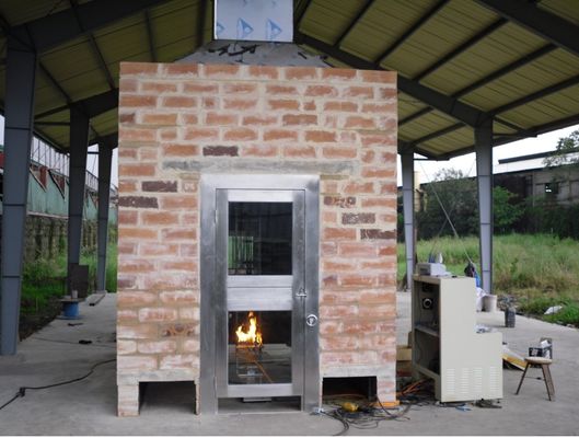 UL 1685 / UL 2556 Standard vertikale Flammen- und Rauchfreisetzungstestkammer für Glasfaserkabel